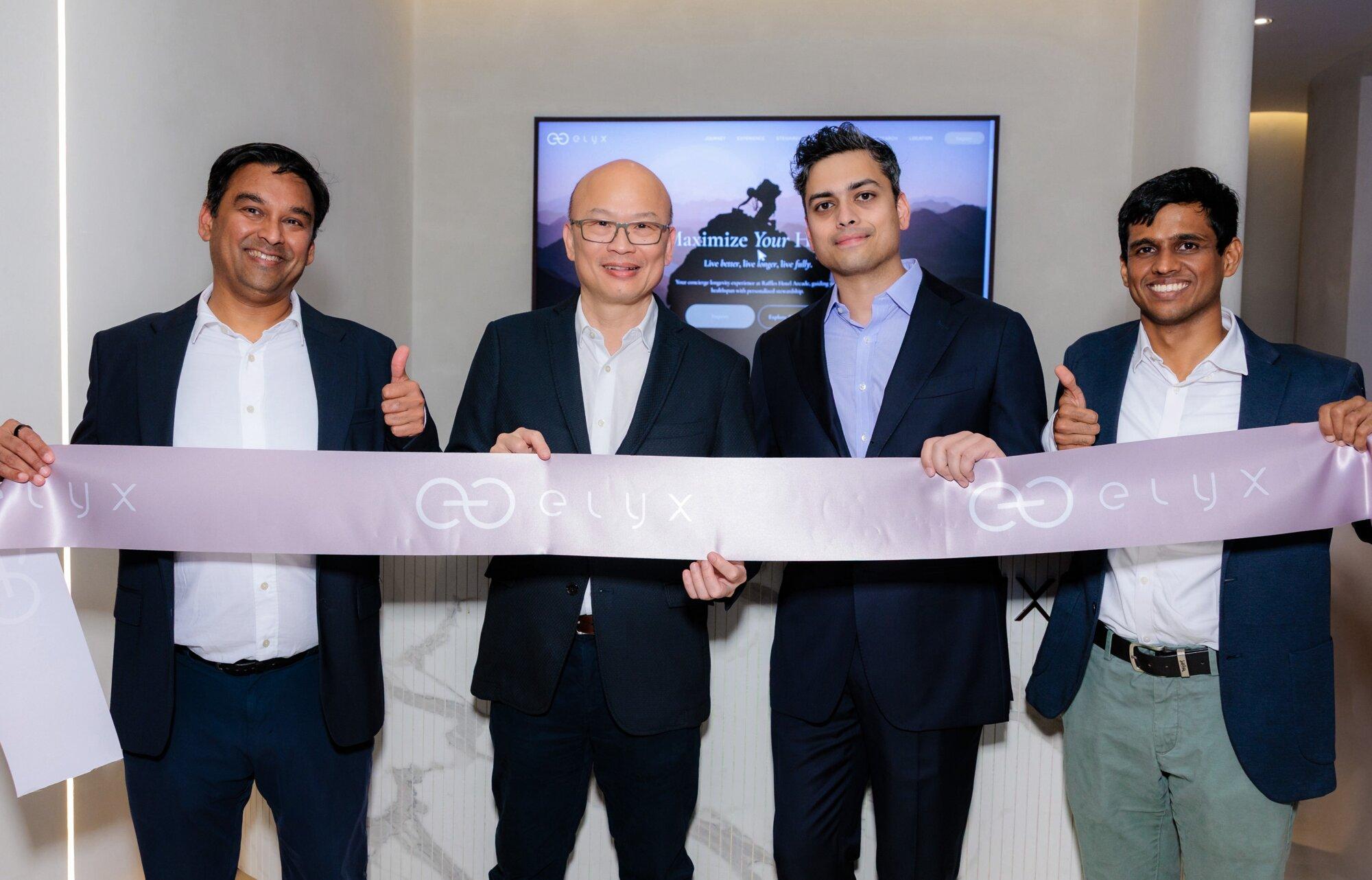 Elyx Life founders: Ashish Chordia, Peng T. Ong, Varun Reddy, Nishanth Sudharsanam