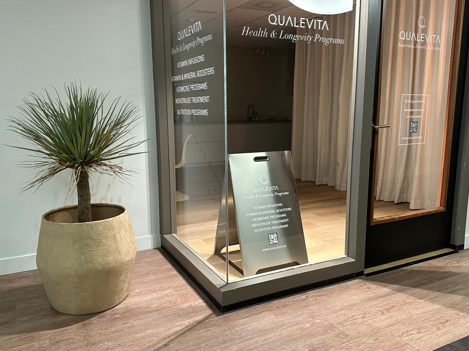 Qualevita clinic interior, Amsterdam