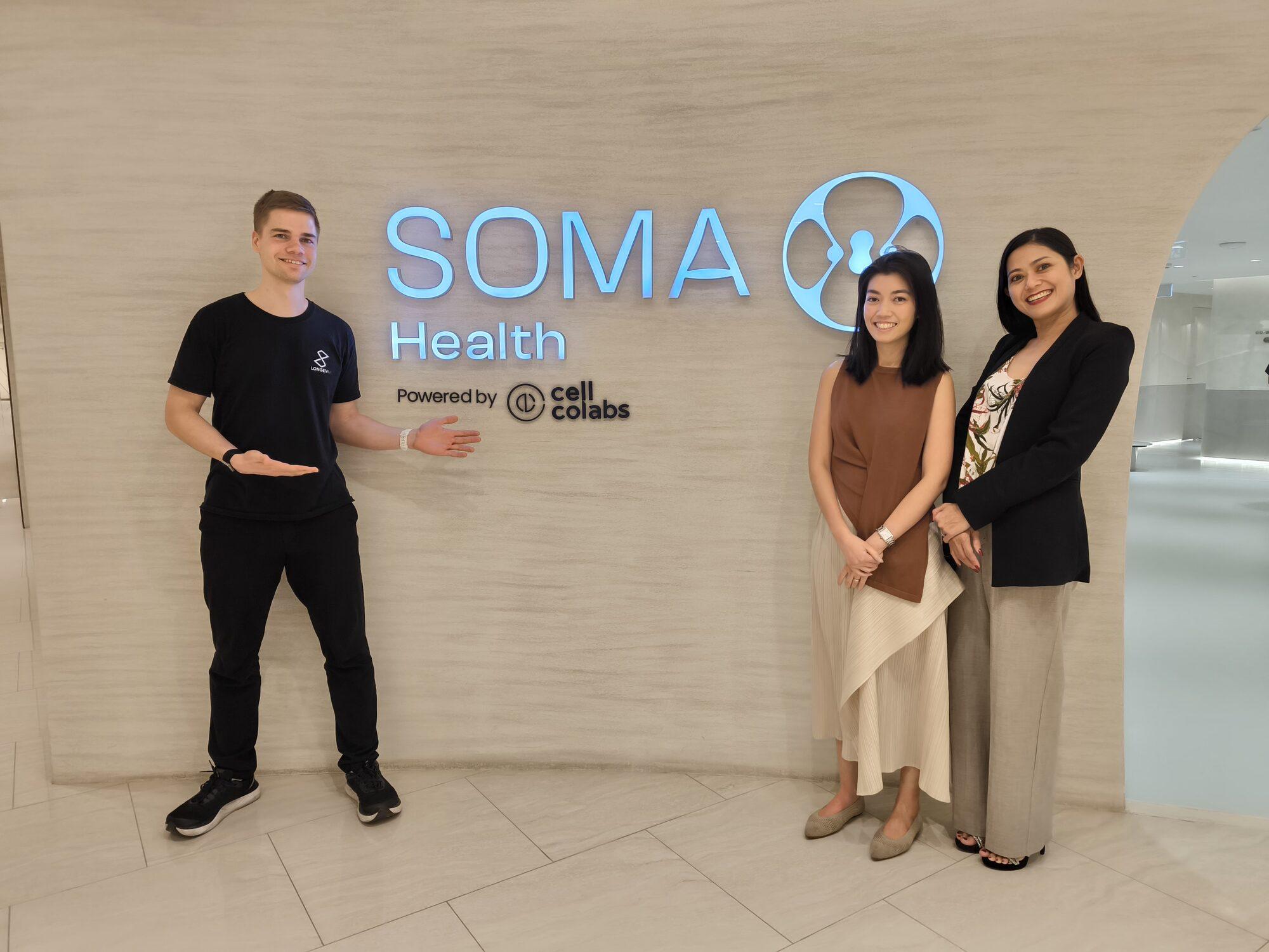 LongevAI visiting Soma Health at the Erawan Bangkok