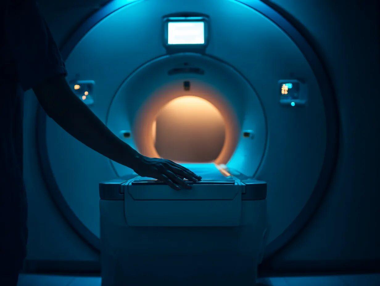 The MRI scanner at a Human Longevity clinic